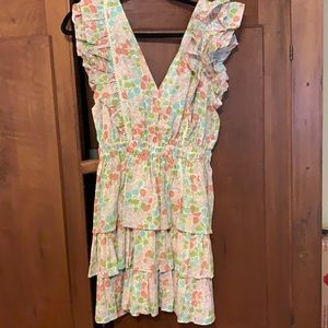 Floral Love the Label ruffle dress